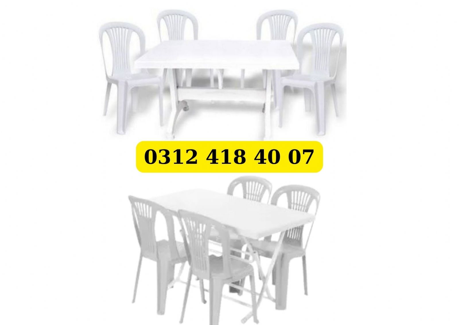 Masa Sandalye Kiralama Fiyatları